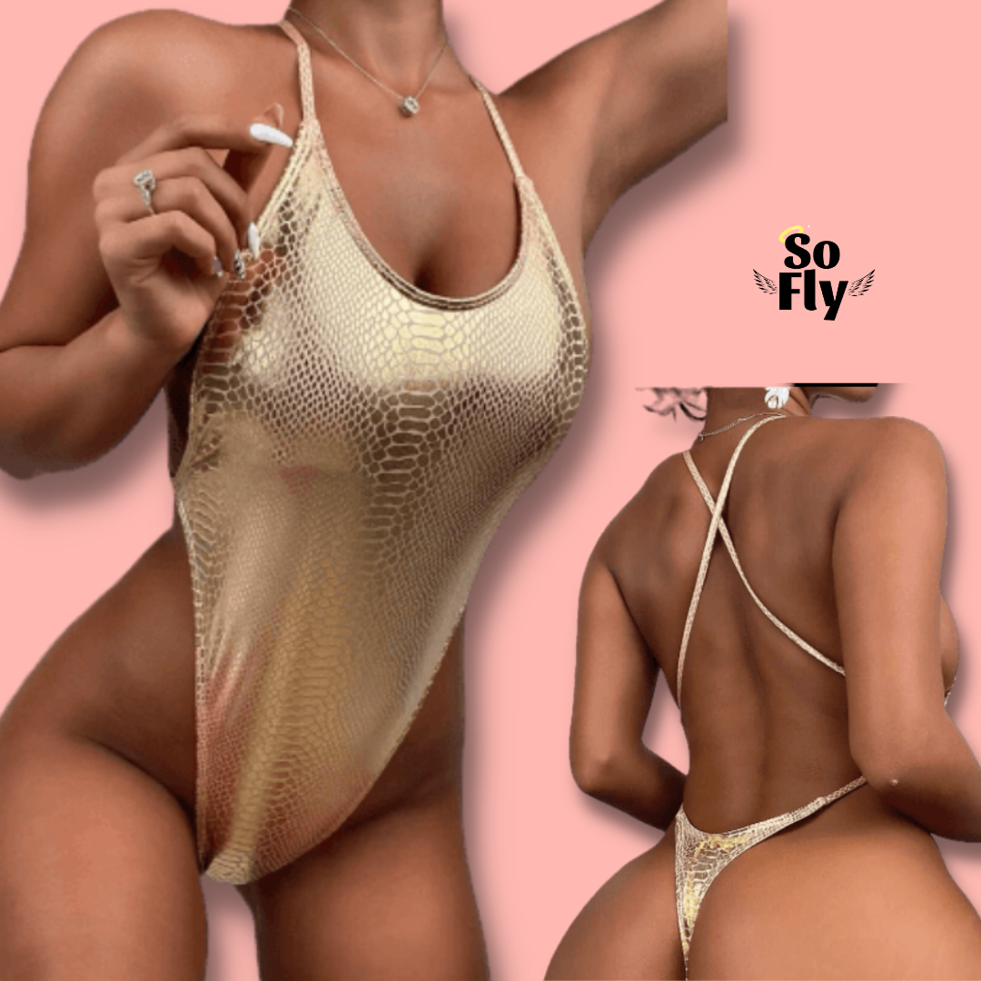 Golden Monokini