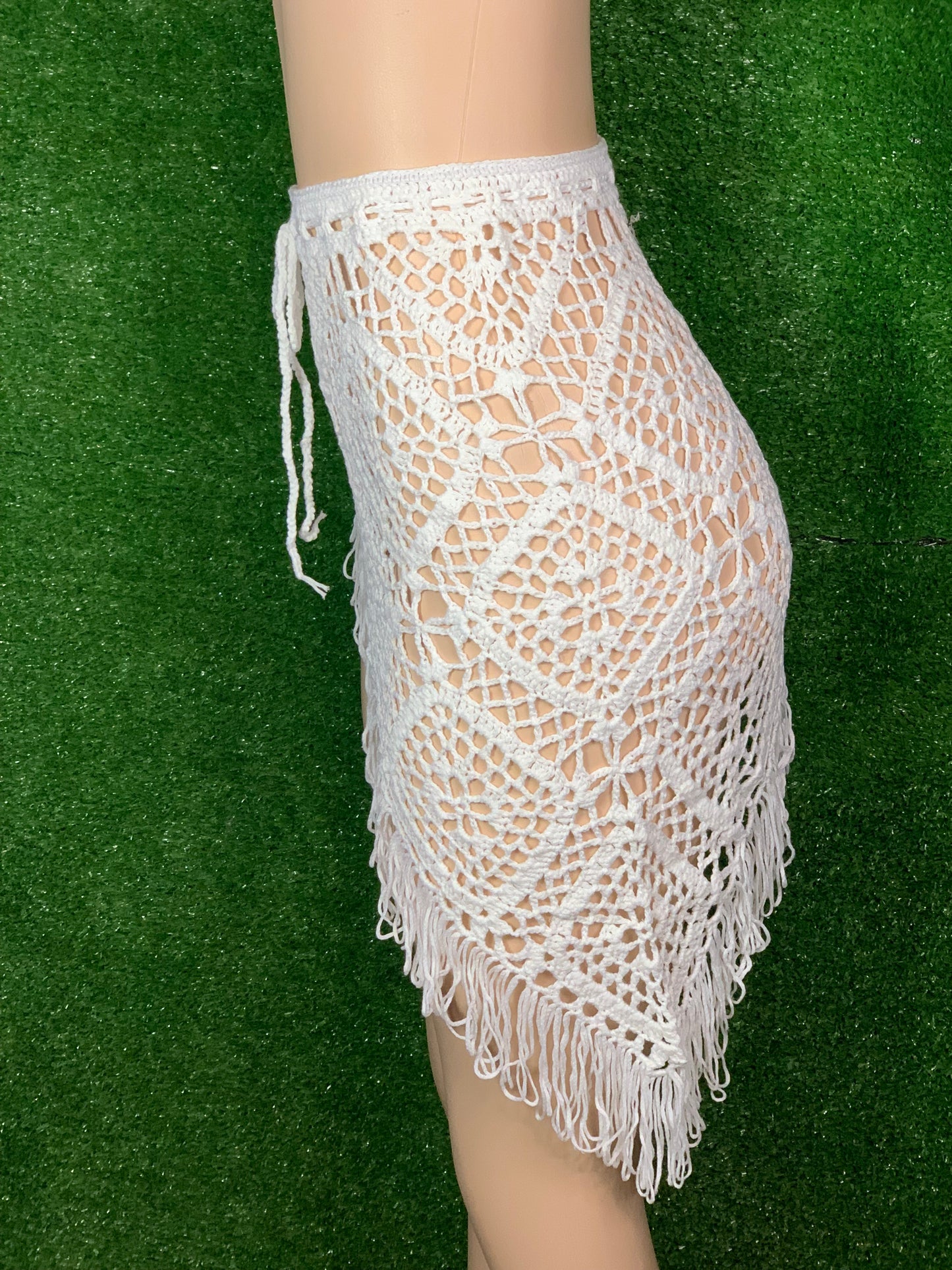 Mel Crochet Coverup Skirt