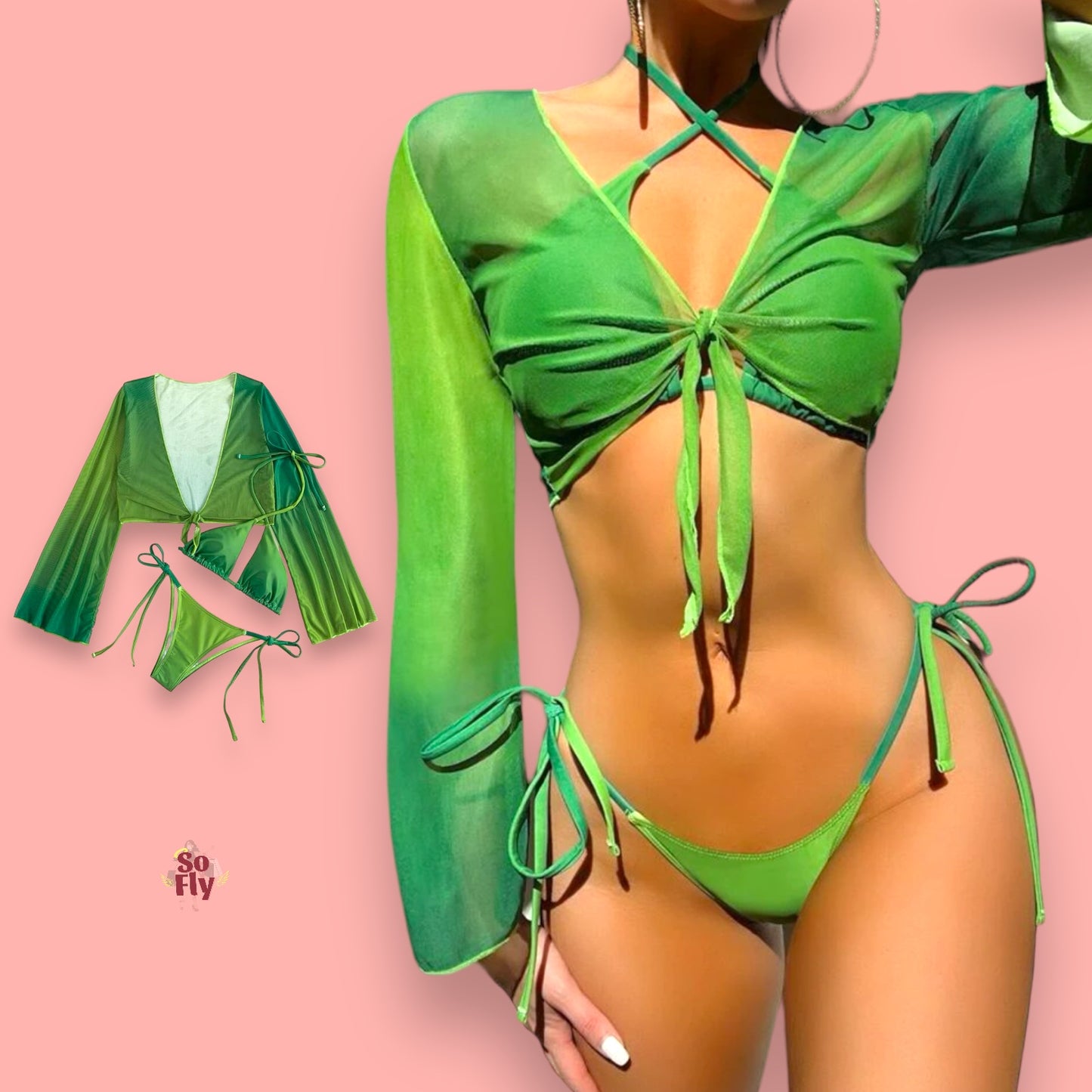 Clover 3 Piece Swim