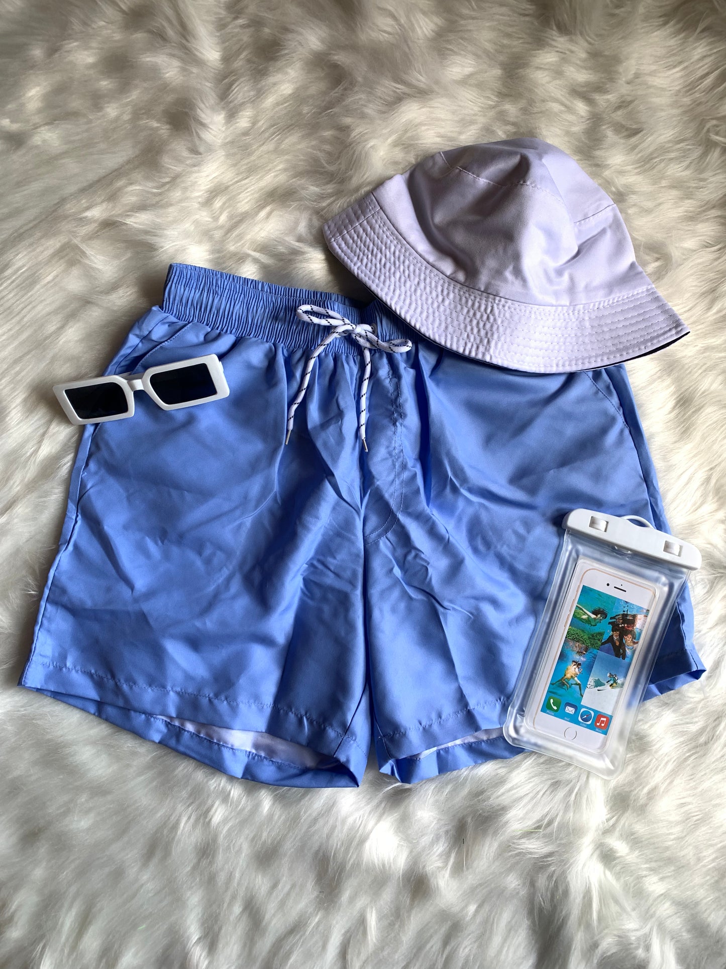 Baby Blue Trunks